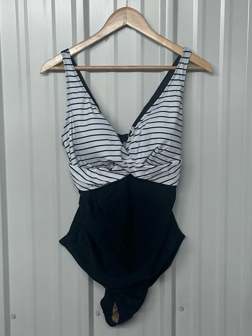Women’s Tummy Control Ruched Push Up One Piece Swimsuit Tie Back Bathing Suit